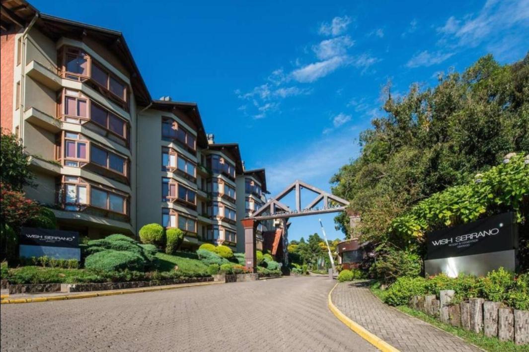 Flat Com Acesso Ao Hotel Ws Gramado Zewnętrze zdjęcie
